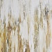 Sunny Disposition - Original abstract painting in white, gold, yellow, cream, hint of charcoal and terra cotta