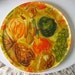 Vintage 1960's fiberglass tray. Huge. Hollywood Regency, Tiki Bar, Mid century modern, Danish Modern, Eames, Panton era.