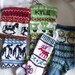 Knitted Christmas Stockings Custom listing for Melissa - set of 5