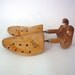 Vintage Pair of Wood Shoes Form / Stretchers For Men
