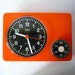Vintage Wall Clock from Alfa With Kitchen Timer by oppning on Etsy