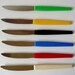 Set of 6 Vintage Knives Made in GDR