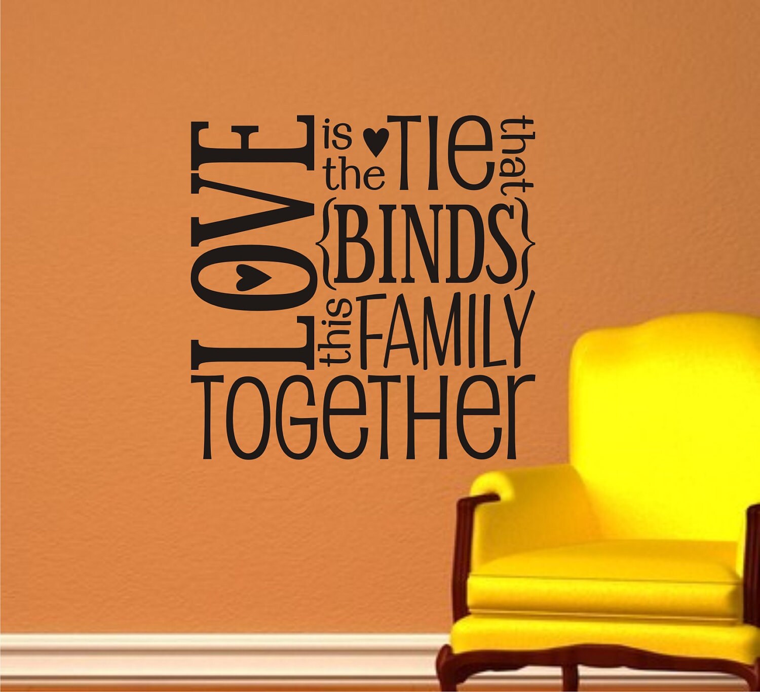Family Vinyl Decal Vinyl Lettering Wall Art