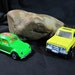 Vintage Mattel Hot Wheels Getty Vehicles - Pickup and VW Bug 1977 &1988