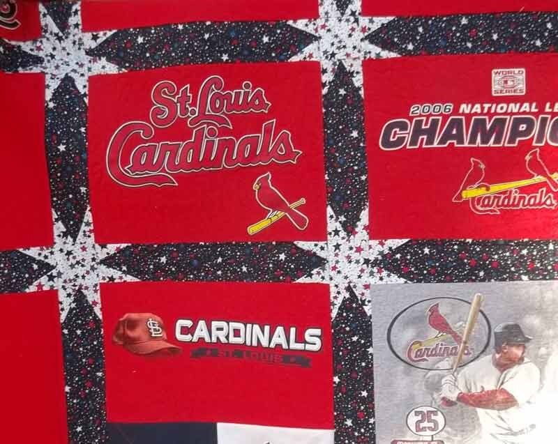 Custom Made Cardinal Quilt