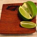 Wood Serving Tray / Cutting Board / Coaster - Natural Edge Mesquite Wood (Can be personalized)