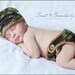Baby Boy Camo Set. Newborn photo prop 0-3 months
