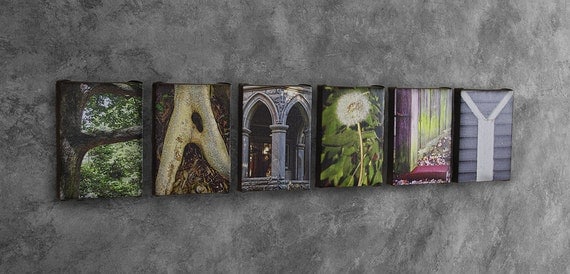 Alphabet Photography Canvas Family Sign // Family Sign Home Decor // Christmas Gift // Alphabet Photography