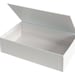 Blank White Hinged Lid Box (Medium) - Cigar-style box with so many uses