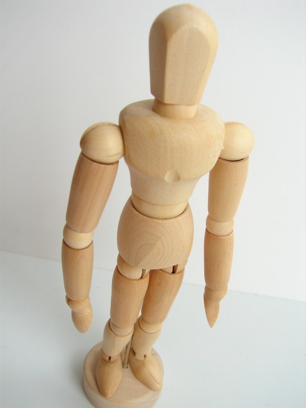 wooden manikin