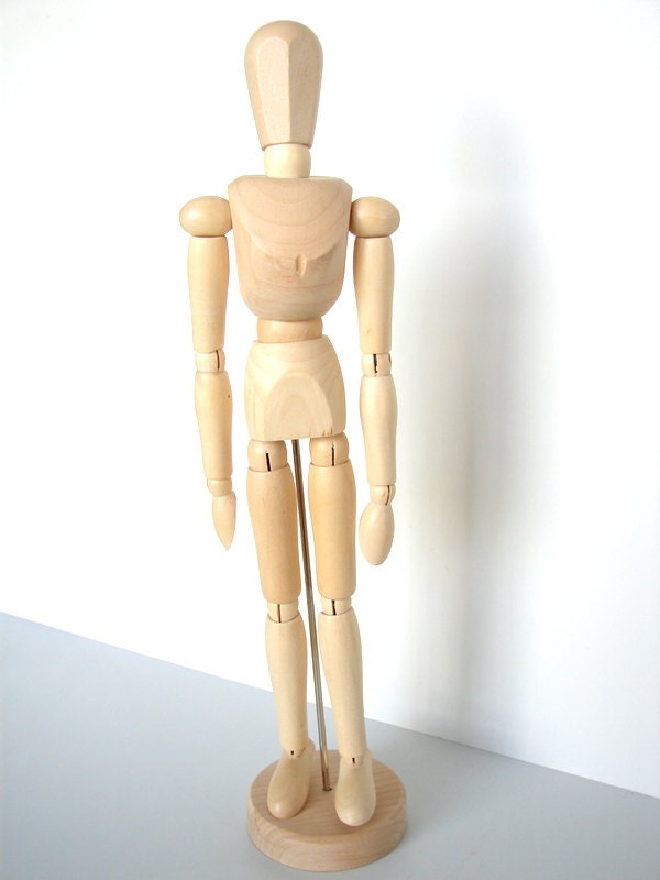 wooden manikin