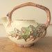 McCoy ivy teapot. McCoy ivy planter.