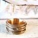 Three Twig Bronze Ring