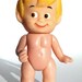 Bam Bam, 1970, plastic, posable arms/legs, vtg doll, no clothes