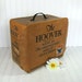 The Hoover Early Delivery Case - Vintage Salesman Tote - Classic Advertising Cloth Handled Box
