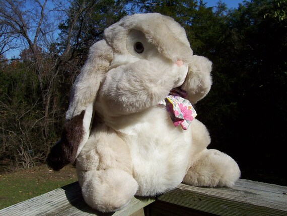 chrisha playful plush rabbit