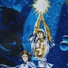 Reserved for ZanyViolets Vintage 1970s 2 Star Wars drapery panels made in Canada by Sears 50 50 cotton polyester blend