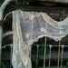 shabby ecru vintage scarf shawl capelet wedding bride aspen ranch cowgirl cheyenne Reserved