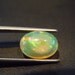 Ethiopian Opal - really - top grade high quality cabochon - beautiful - flashy fire - huge size -9x12mm weight 2.9ct stunning quality