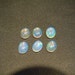 wow wow what amazing Ethiopian opal multi firing cabochon size 5x7mm mix lot 6 pc price unbelievable cheap only only only for now