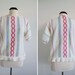 S A L E was 15.00 Vintage 70s Chenille Sweater/Blouse Pullover Dolman Sleeves