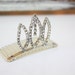 Vintage Rhinestone Hair Comb Tiara