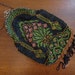 Flapper Gal - 1920s Large Beaded Bag with Silver Frame and Tassels