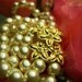 Vintage Nolan Miller Double Strand Pearl and Crystal Necklace