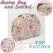 PDF Sewing Pattern -Boston Bag and Satchel-