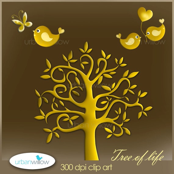 Items similar to TREE of LIFE - Digital clip art collection. on Etsy