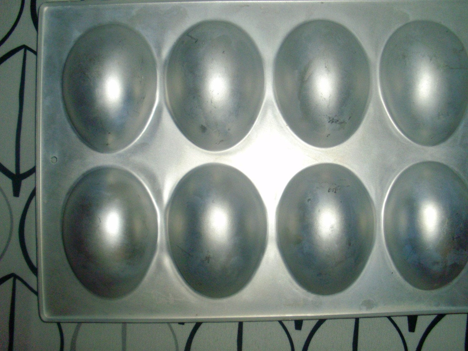 Egg Shaped Baking Mold/Cupcake pan by ChileanVirgo on Etsy