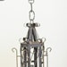 Wrought Iron Lantern Pendant Chandelier Indoor Outdoor