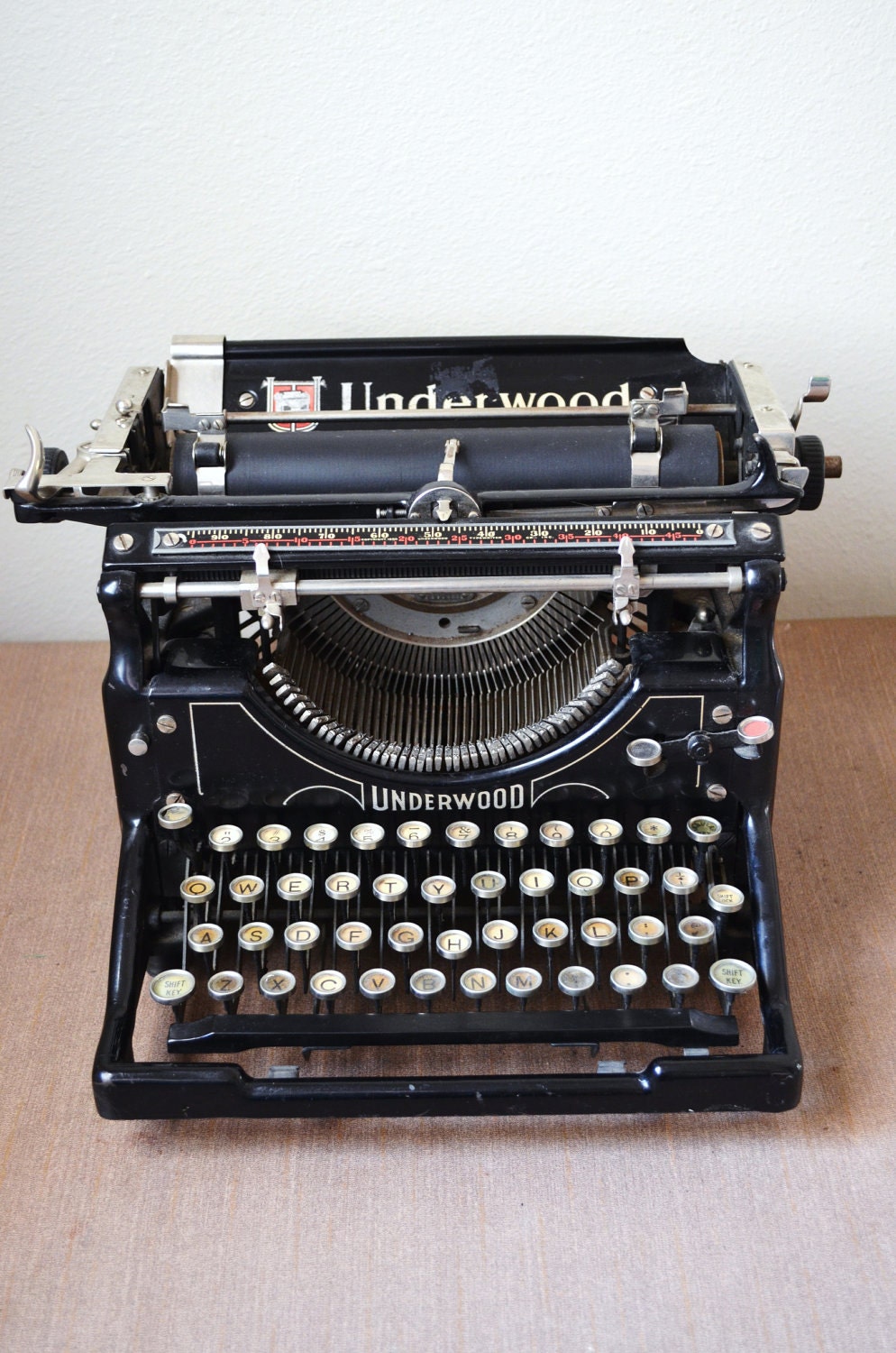 1938 Underwood Typewriter Model 6 Standard Champion