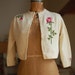 flower cardigan