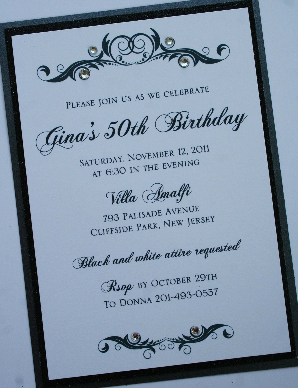 Formal Birthday Party Invitations 4