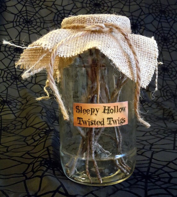 OOAK Sleepy Hollow Twisted Twigs Halloween by AmFatallyYours