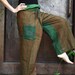 Thai Fisherman Pants,Unisex Pants ,Wide Leg Pants,Yoga Pants,Materniny Pants (Stone wash cotton)
