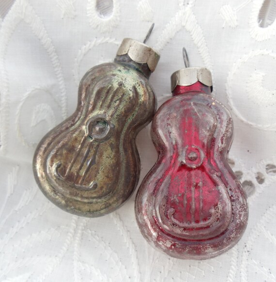 vintage guitar christmas ornaments 1940s string instrument vintage guitar christmas ornaments 1940s string instrument