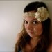 Women's Crochet Flowered Headband
