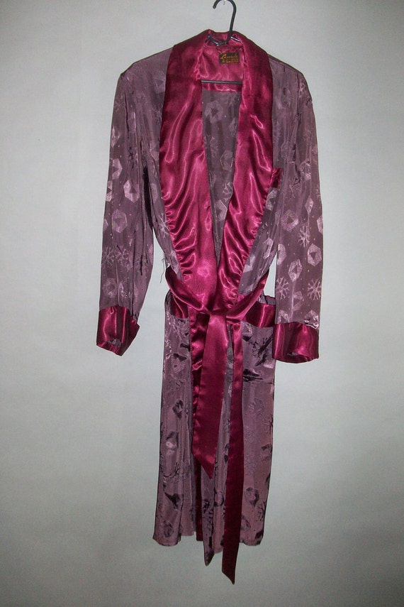 1940s LUXUROBE // Lounging Robe // Smoking Jacket