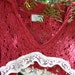 Eco summer shrug, fuchsia, upcycled