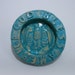 Collectible Americana Vintage Eagle Patriotic Handmade Ceramic Pottery Bowl