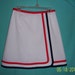 1960's White Skirt Skort Shorts - Tennis Shorts - Playsuit Scooter - Romper Coulotte - Golf Skirt - By Neiman Marcus