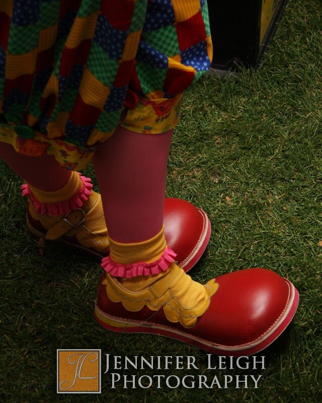 Clown Shoes Fine Art Photographic Print by ByJenniferLeigh