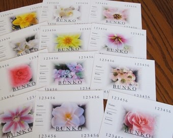 Bunko Score Cards or Bunco Score Cards For Any Season