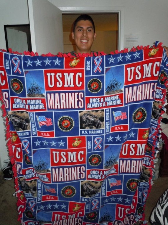 Items similar to Military Tie Blanket on Etsy