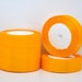1 inch wide TANGERINE Orange SATIN Ribbon for Weddings, Scrapbooking, Jewelry Making, Sewing, Gift Wrap . 25 yards