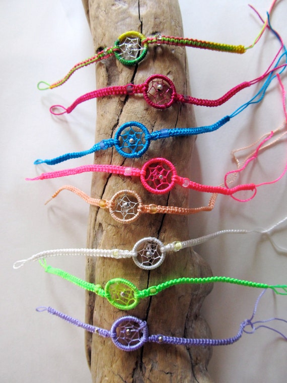 SALE Dream Catcher Friendship Bracelet by on Etsy
