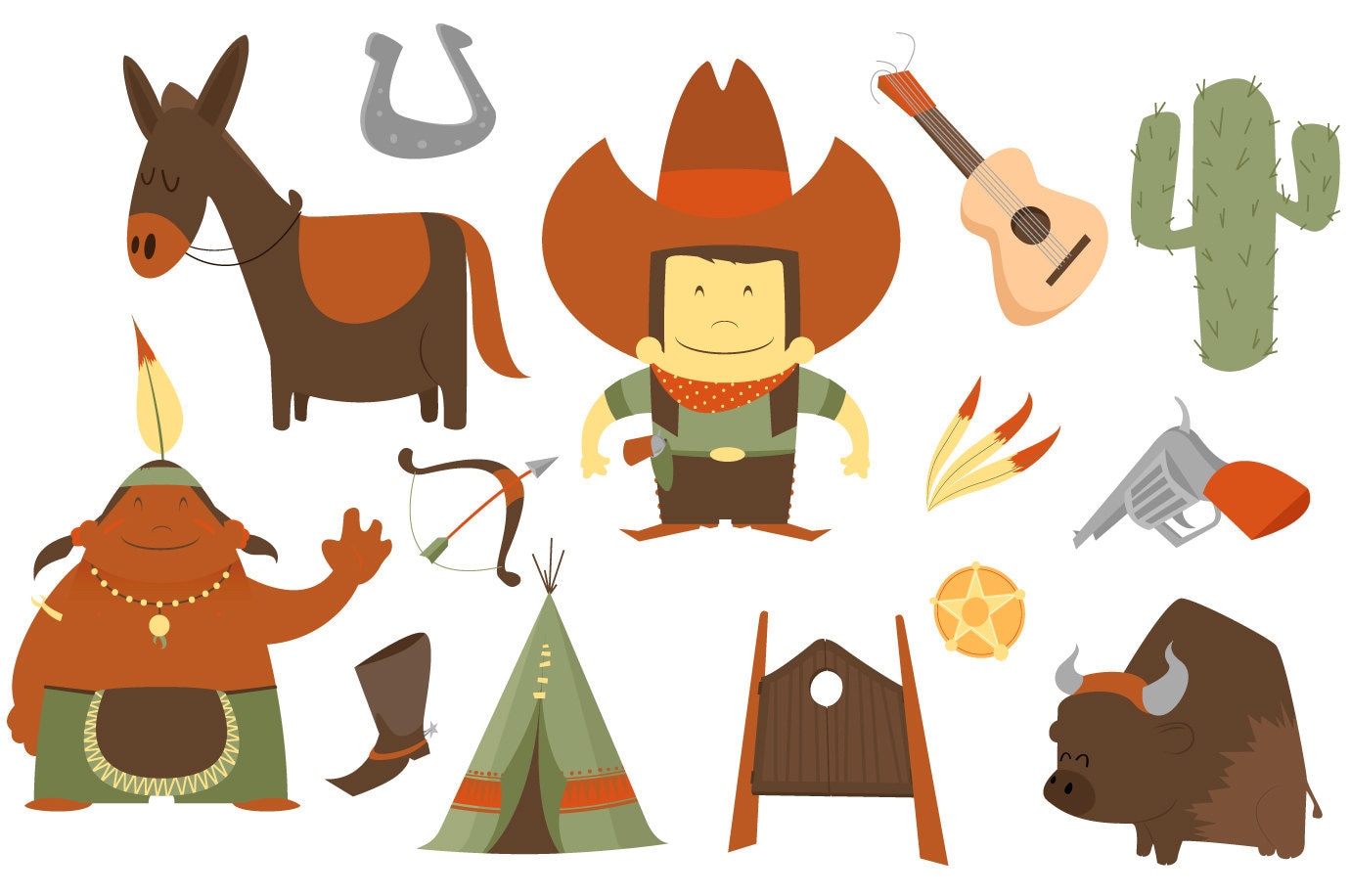 cowboy clipart - photo #17