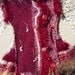 reservedLuxury ladies designer bohemian handmade crochet burgundy gillet/top/vest/sweater original ready to ship size M by golden yarn